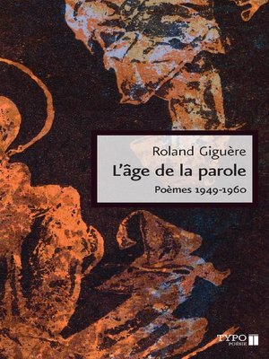 cover image of L'âge de la parole
